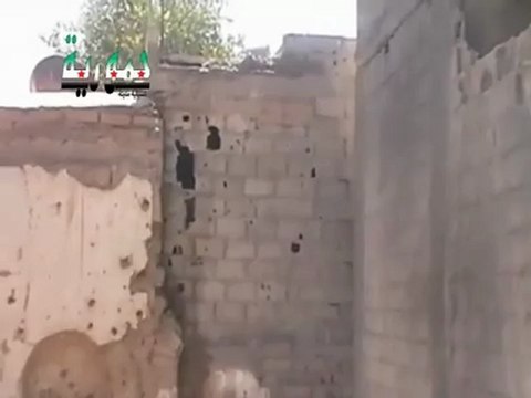 Syria فري برس ريف دمشق حمورية آثار الدمار والخراب 13 6 2012 ج2 Damascus