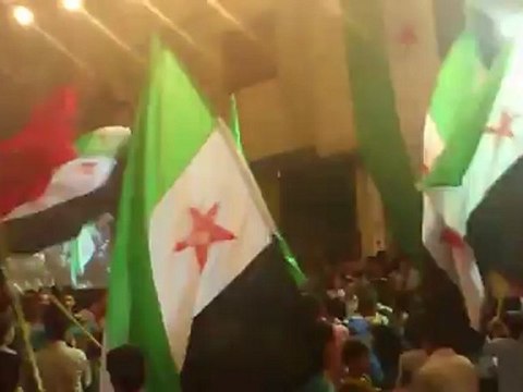 Syria فري برس ريف دمشق دوما مسائية الثوار دقة عالية 13 6 2012 Damascus