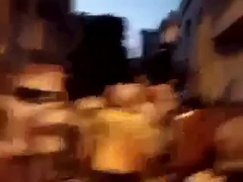 Syria فري برس حلب الشيخ فارس مظاهرة حاشدة امامن المسجد 13 6 2012 ج2 Aleppo