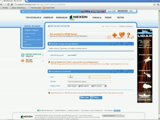 Warrock Nexon Hesap Şifresi Değiştirme