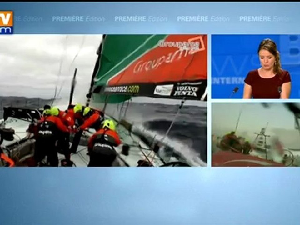 Volvo Ocean Race : Groupama 4 en tête, bientôt à Lorient