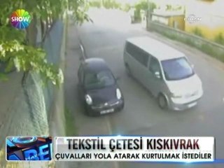 Tekstil çetesi kıskıvrak yakalandı - 14 haziran 2012