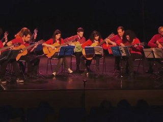 "L'arnaque", Scott Joplin, par l'orchestre de guitares "Le Mot et la note"