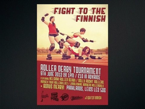 Skate Outs - Featuring Lincolnshire Bombers, Dolly Rocket Rollers, Romsey Town Rollerbillies and Helsinki Roller Derby