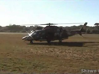 SAAF A109 landing at Virginia Airport FAVG