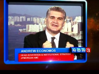 ANDREW ECONOMOS congratulates ET NOW on completing 3 years!