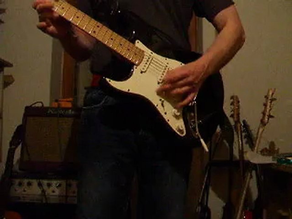 Rock n Roll improvised in style of Stevie Ray Vaughan