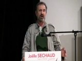 Intervention de Daniel DELEAZ - Meeting de Joëlle SECHAUD