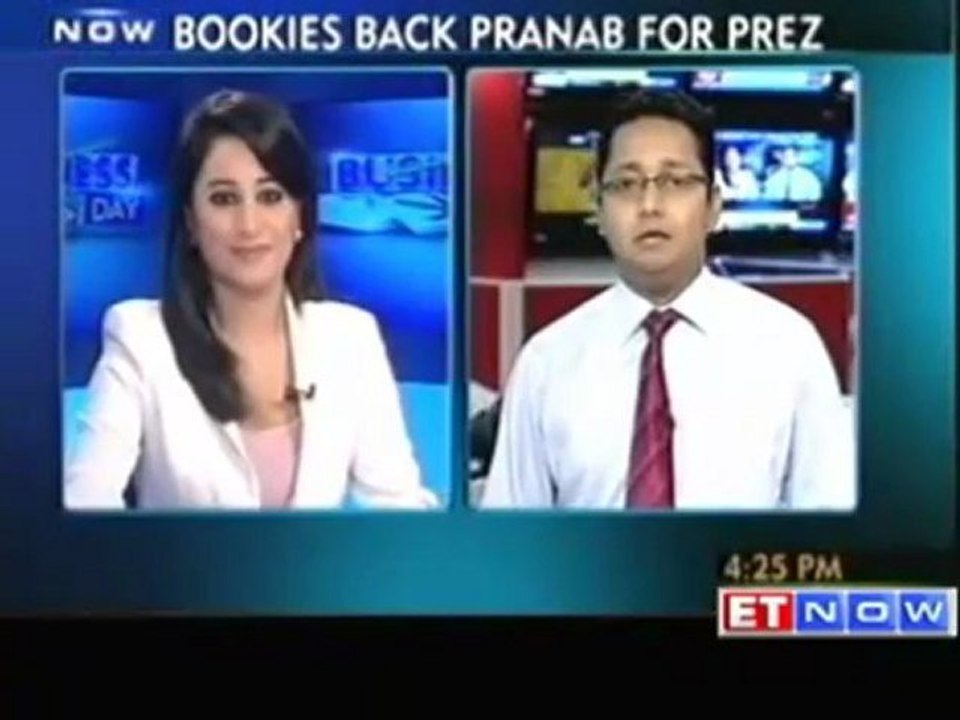 Presidential polls; Pranab is bookies favourite