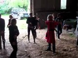 Les Ecuries du Pays de Cassel enseignent le tir à l'arc à cheval