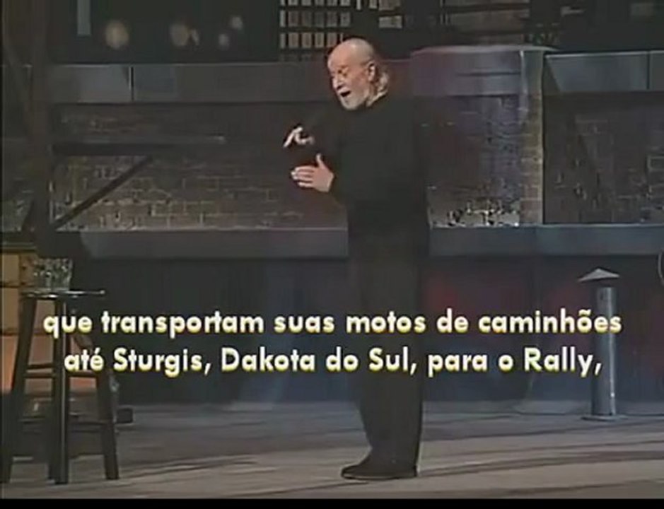 O que est acontecendo com o motociclismo!!! Por George Carlin