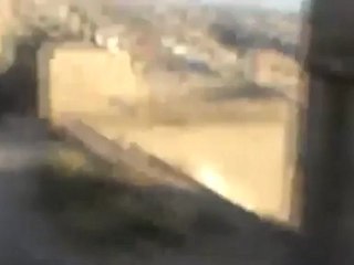 Syria فري برس الرستن الطيران يقصف والدخان يتصاعد فوق المدينة 14 6 2012 Homs