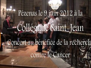 Quatres chorales contre le Cancer