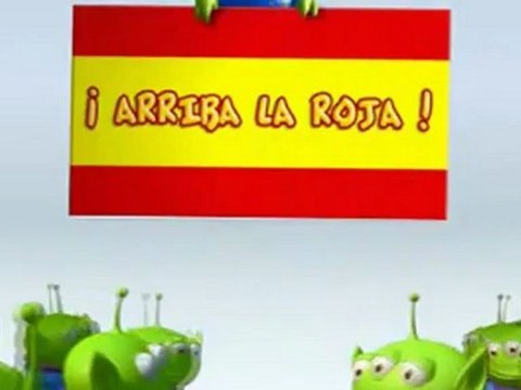 Especial 'Toy Story 3'. Animando a la Selección Español en el Mundial de Sudáfrica 2010