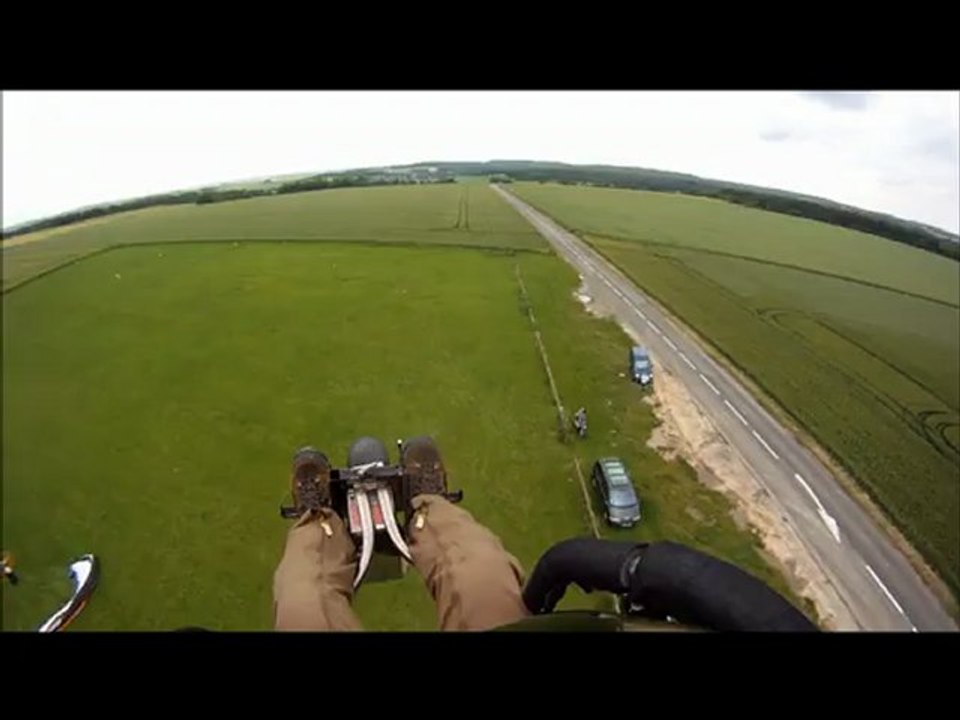 Paramoteur Avernes 14 juin 2012