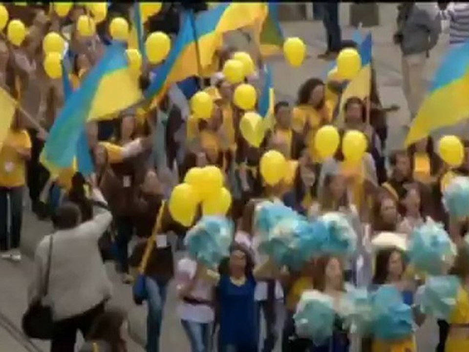 Groupe D - Les fans ukrainiens envahissent Lviv