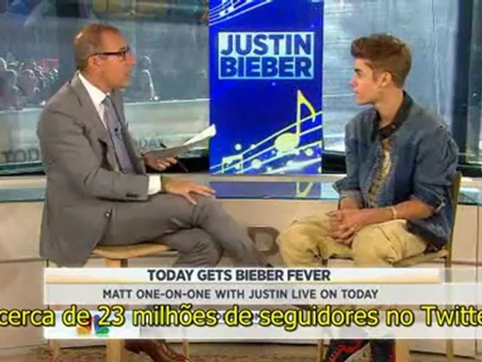 Entrevista: Justin Bieber fala sobre "BELIEVE" no Today Show (15/06) [LEGENDADO]