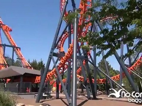 Ouverture du coaster Triops à Bagatelle (Pas-de-Calais)