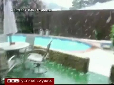 BBCRussian - Необычайно крупный град в Техасе [H.264 360p]