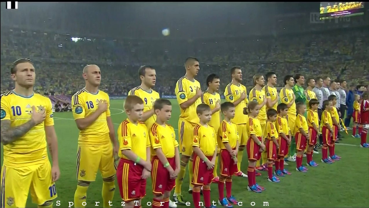 Heavy Rain During EuroCup 2012 Ukraine V France