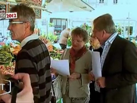 Législatives : H. Fourage et J. Sarlot en campagne (Vendée)