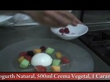 La Mejor Receta Eres Tú - Mousse de Yogurth con Queso y Frutas Cru