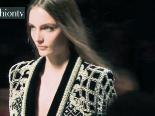 Balmain Fall 2012 Show at PFW ft Daria Strokous | FashionTV