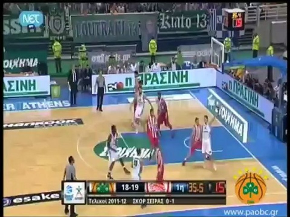 HighLights D.Diamantidis season 2011-2012, by paobcgr