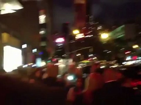 Тим Бертон на премьере Авраама Линкольна: охотника на вампиров (Нью Йорк)