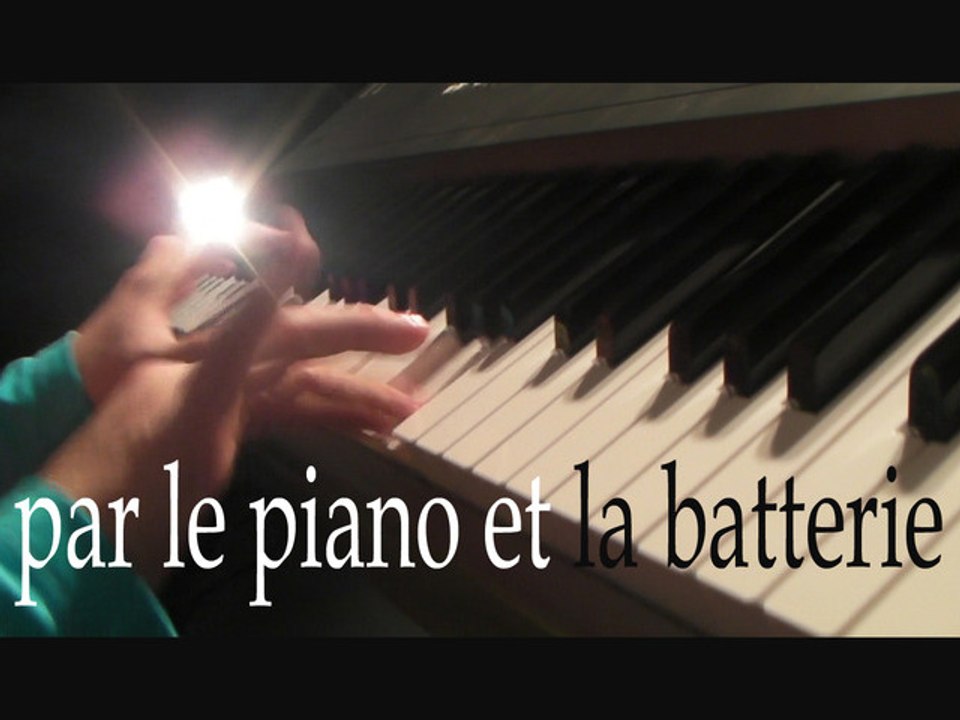 SHERBET CLOCK 『MAGIC DOOR』 ― par le piano et la batterie