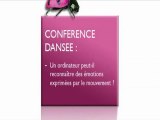 Conférence dansée : Un ordinateur peut-il reconnaître des émotions exprimées par le mouvement