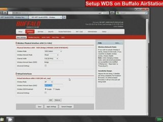 Setup WDS Bridging on Buffalo AirStation Wireless ...