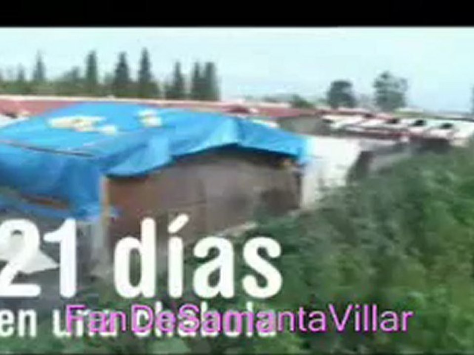 samanta villar promo 21 dias viviendo en una chabola
