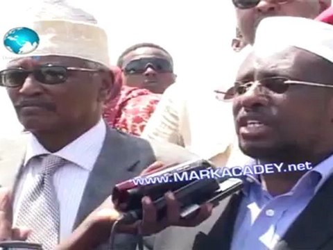 Aaski Madaxweynehii Hore Cabdullahi Yuusuf - Mahiga oo Salaadda ee Madaxweyne ka qeyb-gallay