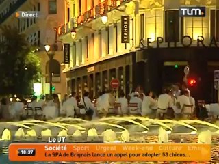 Retour sur le diner blanc de Lyon