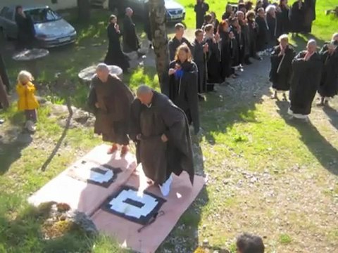 Sesshin au temple zen nyujo nyusanji de la kosen sangha printemps 2010