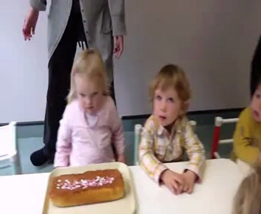 Anniversaire à la crèche