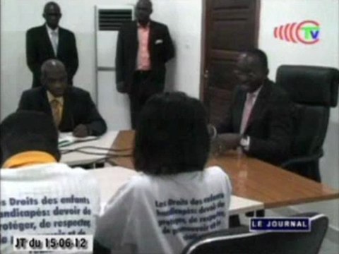 Plaidoyer du bureau du parlement des enfants congolais