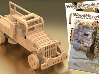 Army Transport Truck CNC: 3D Assembly Animation (720HD)