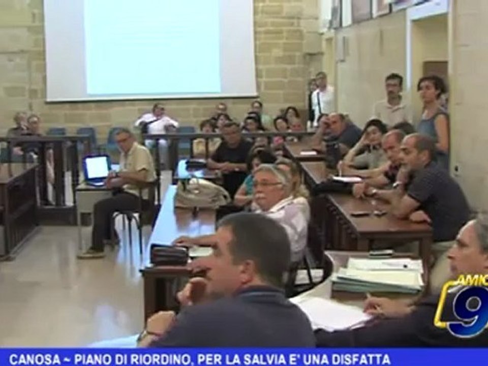 Canosa | Piano di riordino, per la Salvia è una disfatta