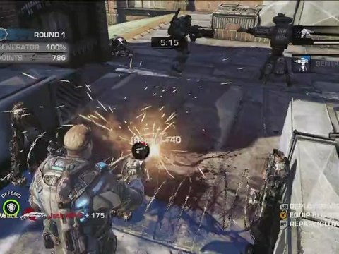 GEARS OF WAR: JUDGMENT Over Run B-roll Footage