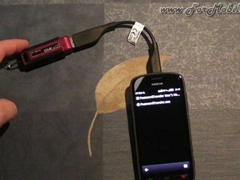 Nokia 808 PureView - Demo USB OTG con Kingston DT310 (256 GB via USB 2)