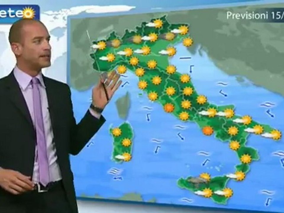 Meteo Italia 15/06/2012 - Previsioni by ilMeteo.it