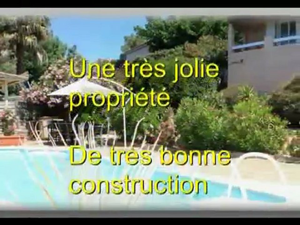 Achat jolie propriété à vendre à Bormes les Mimosas, 300m de tous commerces