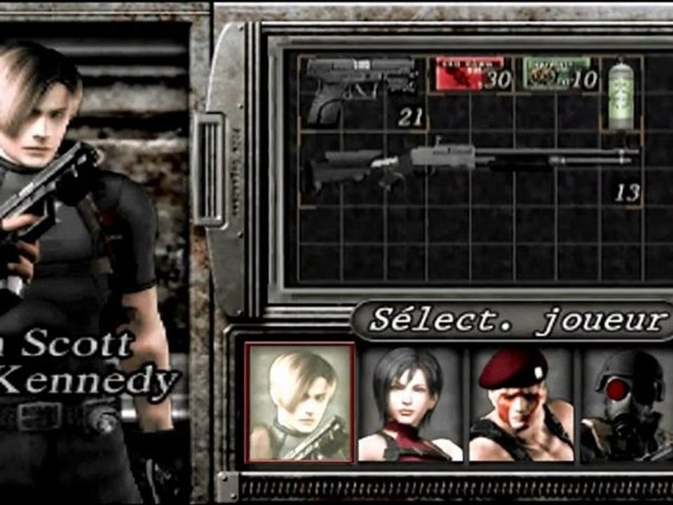 Resident Evil 4 Mercenaries Leon Château