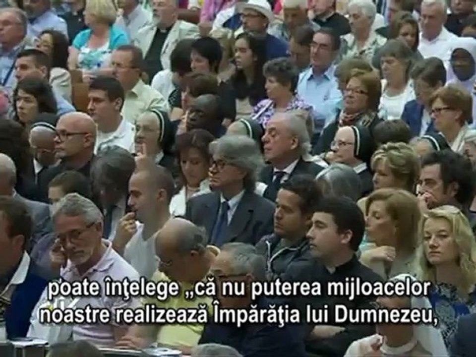 Benedict al XVI-lea: Cu rugăciunea se înfruntă orice împotrivire