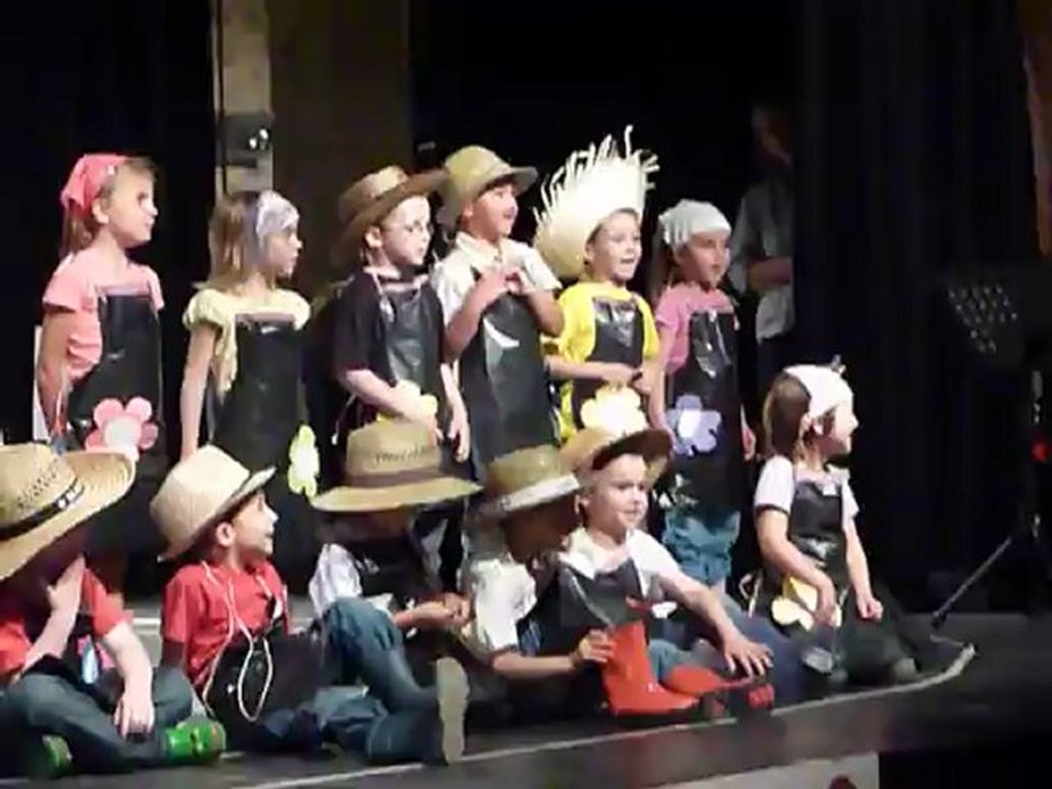 Spectacle fin année Clairefontaine 2012 GS2