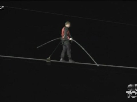 Nik Wallen au dessus des Chutes du Niagara (Timelapse 60sec)