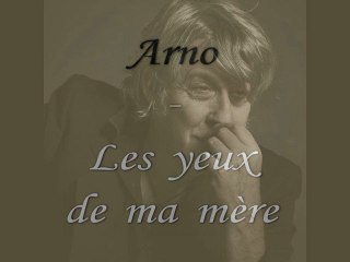 Arno - Les Yeux de ma mère - Piano Solo