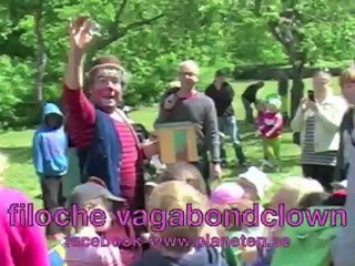 "The great Flea Circus" Filoche vagabondclown présente Marcelle puce saltimbanque !